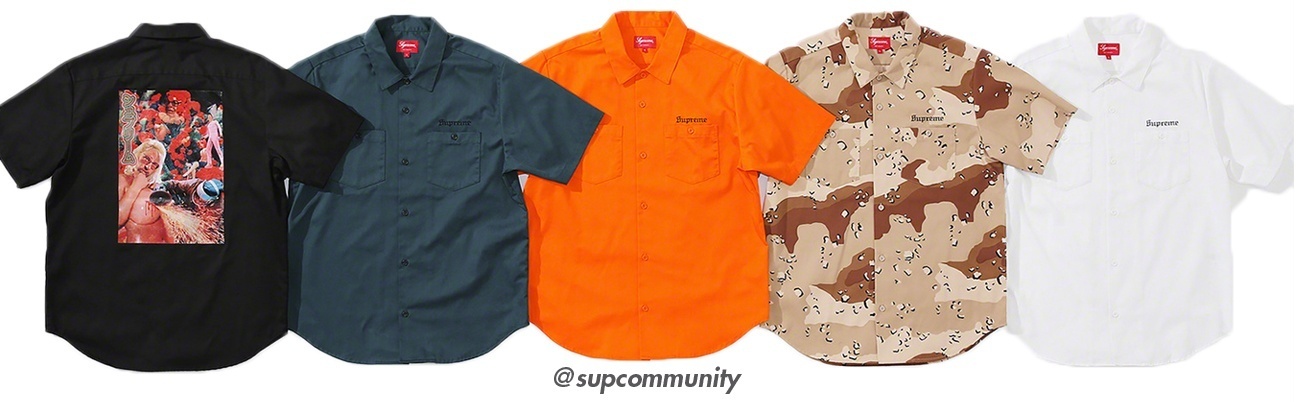 Sekintani La Norihiro/Supreme Work Shirt